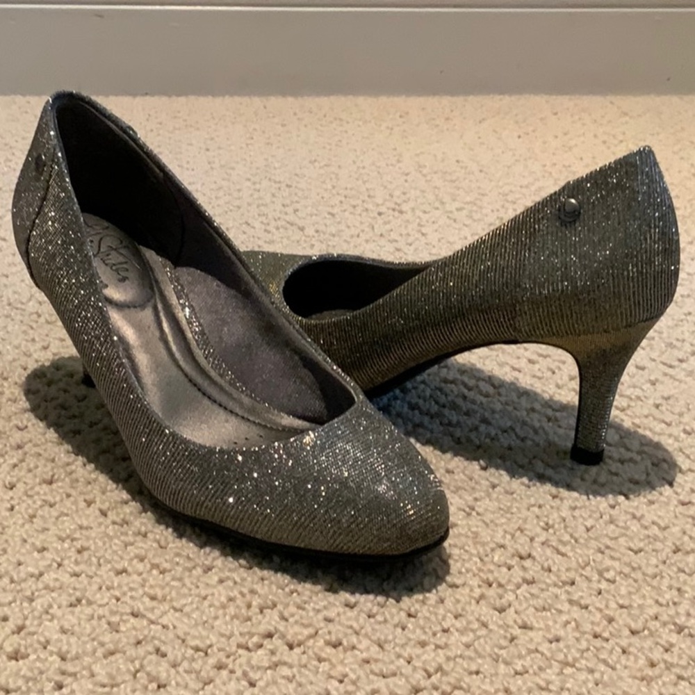 Stride Life Lively silver Shiny Heels
